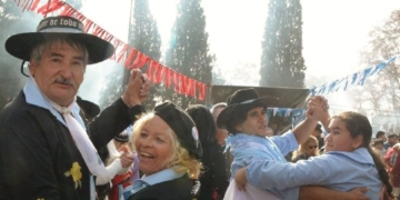 Peña folclórica en Gaboto a beneficio del SAMCo local