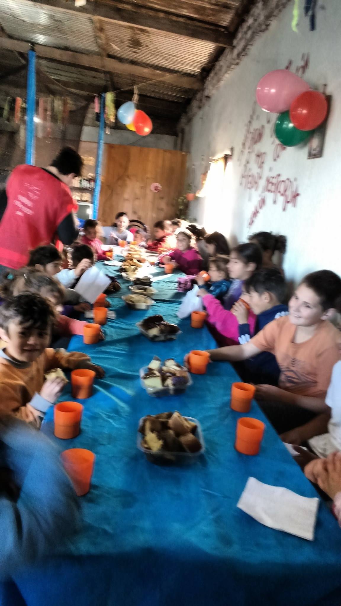 San Genaro: el «Movimiento Evita» celebró el día del niño