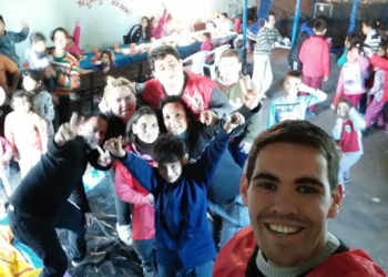 San Genaro: el «Movimiento Evita» celebró el día del niño