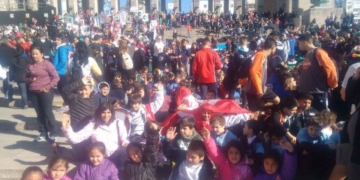 Encuentro Nacional de Mini Básquet con participación roja