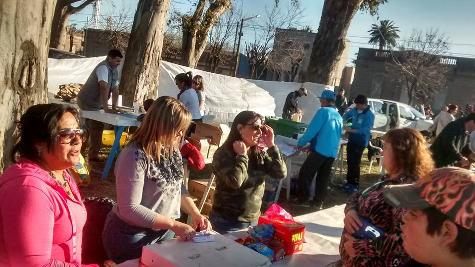 Díaz homenajeó a su Santo Patrono