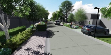 Presentaron la estética de barrio La Cerámica sobre la que decidirán los vecinos