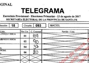 Los telegramas oficiales que confirman el triunfo de Tobozo