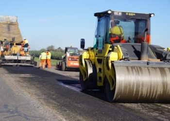Autopista: comenzó la repavimentación entre Maciel y San Lorenzo