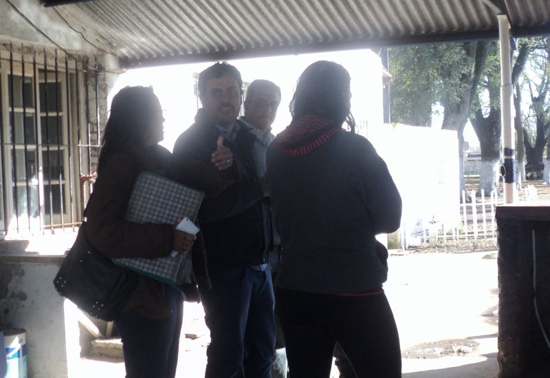 El Diputado Germán Bacarella recorrió instituciones de Maciel