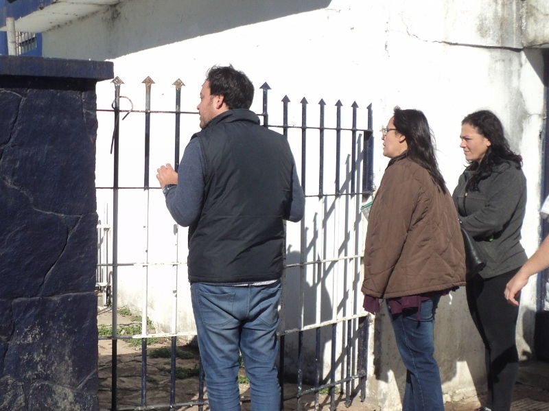 El Diputado Germán Bacarella recorrió instituciones de Maciel