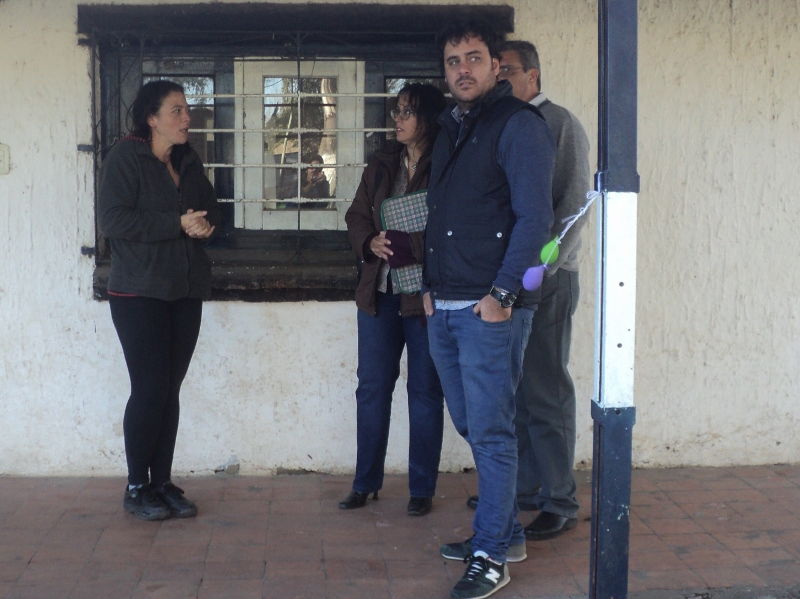 El Diputado Germán Bacarella recorrió instituciones de Maciel