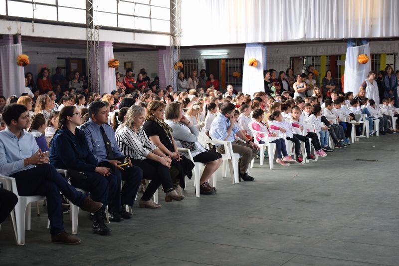 La escuela 892 cumplió 79 años, contó con inauguraciones y un importante anuncio