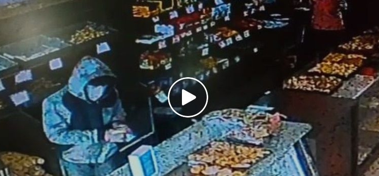 Robó y quedó registrado por las cámaras de seguridad