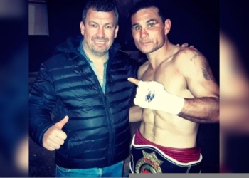 Boxeo: el Puma Battaglia fue campeón en su tierra