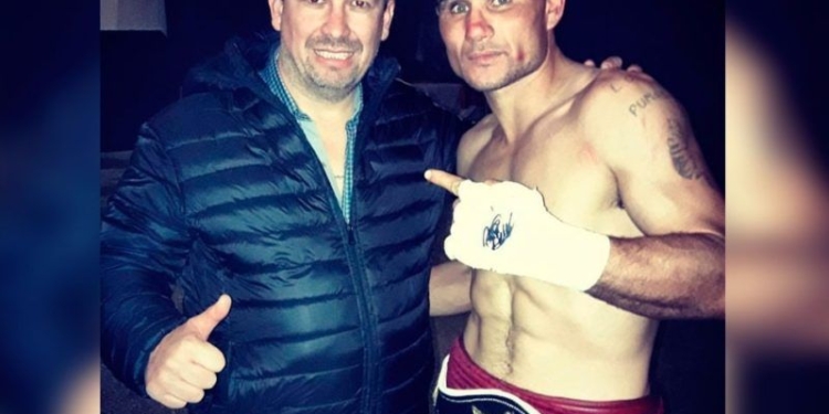 Boxeo: el Puma Battaglia fue campeón en su tierra