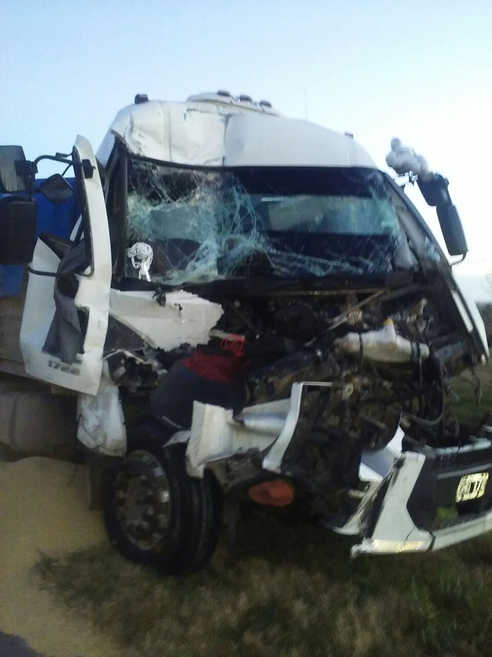 Accidente y fuga en ruta 34