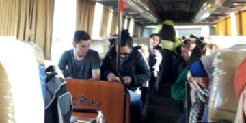 Polémica: gendarmes piden DNI  a pasajeros de colectivos de la región