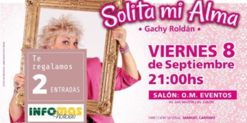 La obra “Solita mi alma” se presentará en Totoras