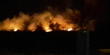 Denuncian incendios intencionales en basurales de San Genaro