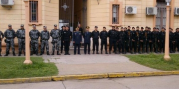 Doble amenaza de incendio y bomba contra la policía de San Lorenzo