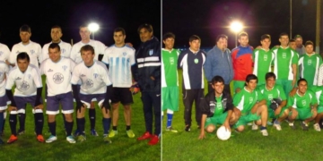 Atlético Casalegno visitó a Sportivo Diaz en duelo nocturno