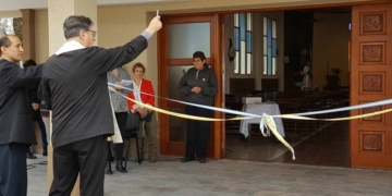 Inauguraron oficialmente las refacciones de la iglesia de Salto Grande