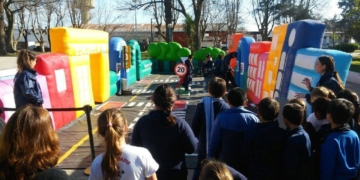 jóvenes de Barrancas contaron con una jornada de concientización vial