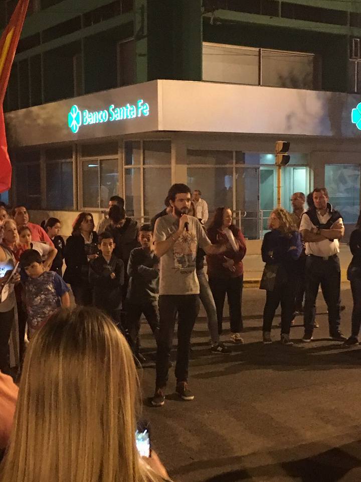 San Lorenzo y Totoras salieron a la calle por Santiago Maldonado