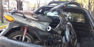 Recuperaron en Barrancas una moto robada en Gálvez