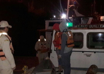 Prefectura de San Lorenzo rescató a dos jóvenes en el rio