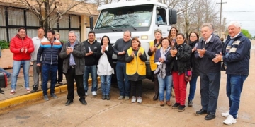 La Comuna de Barrancas recibió dos camiones a través del Plan Equipar