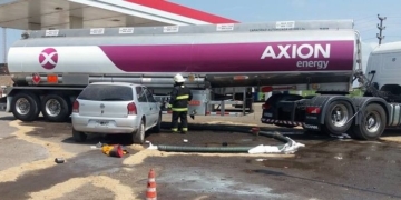 Barrancas: exitoso simulacro de accidente y derrame de combustible