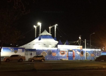 El circo Luxor llegó a Totoras con ingreso gratuito para menores