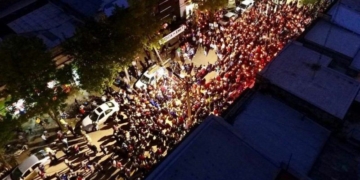 Muerte en On Club: conmovedora marcha en pedido de Justicia