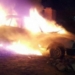 Totoras: un automóvil fue consumido por el fuego