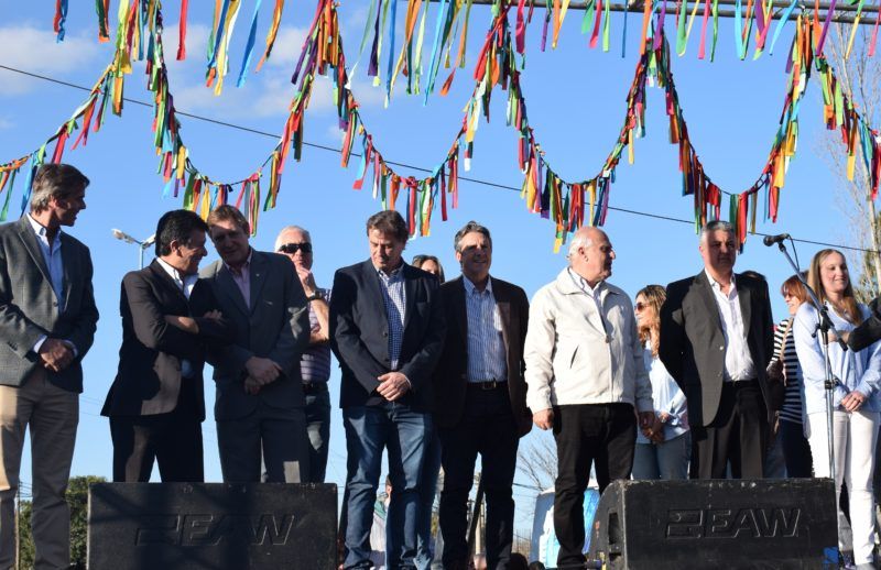 Inauguraron la repavimentación de la Ruta 65 en San Genaro
