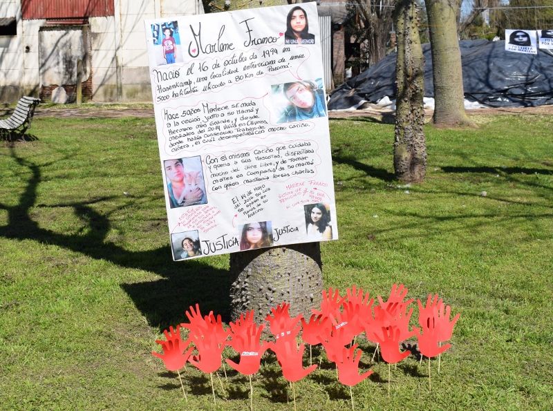 Un grito hecho pared: el mural que recuerda y pide Justicia por Marlene