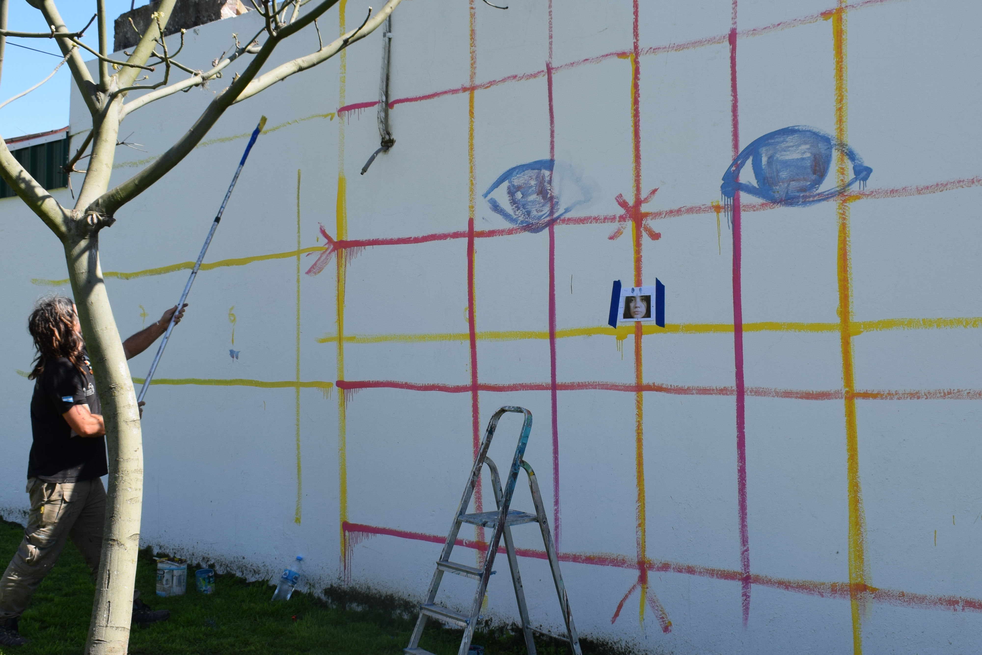 Un grito hecho pared: el mural que recuerda y pide Justicia por Marlene