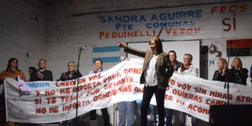 Sandra Aguirre: «Llevemos el orgullo gabotero y no permitamos volver atrás»