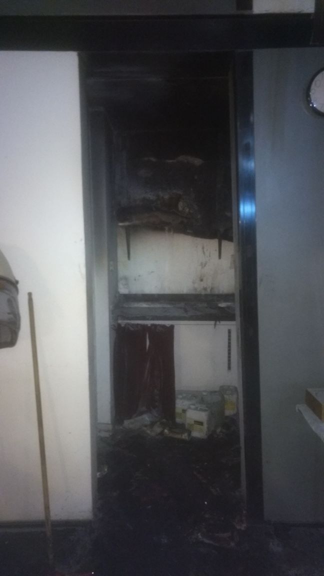 Incendio de madrugada en un local comercial de Totoras