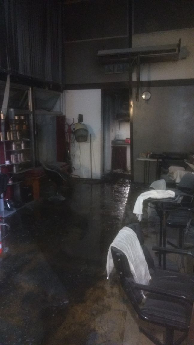 Incendio de madrugada en un local comercial de Totoras