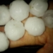 El granizo volvió a azotar a la región