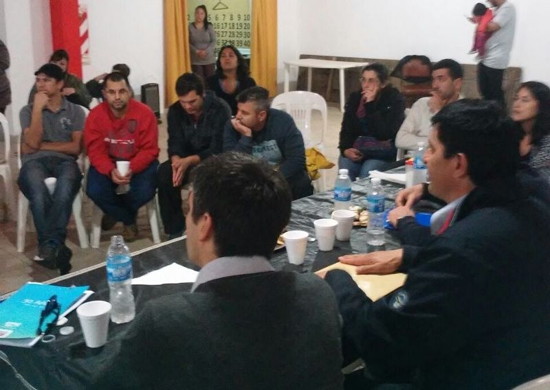 Acordaron la regularización del servicio de energía en Quebradas de Andino II