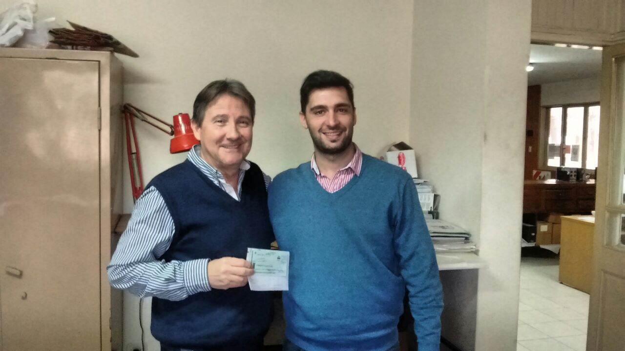 Danilo Capitani entregó aportes a distintas instituciones de la región