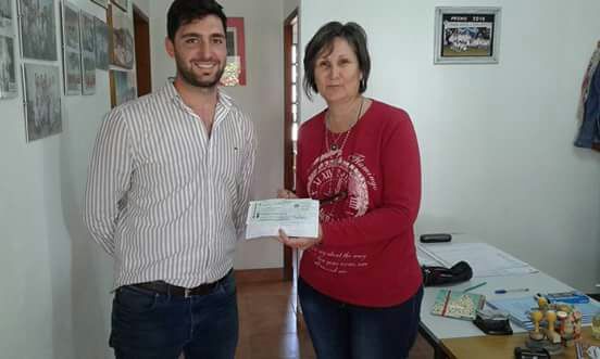 Danilo Capitani entregó aportes a distintas instituciones de la región