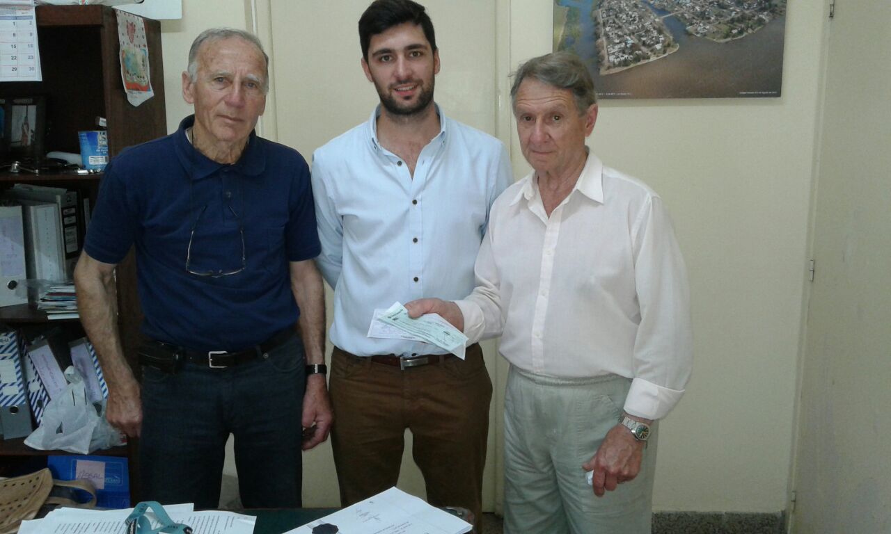 Danilo Capitani entregó aportes a distintas instituciones de la región