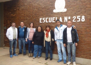 Avanzan las obras en la Escuela 258 de Serodino