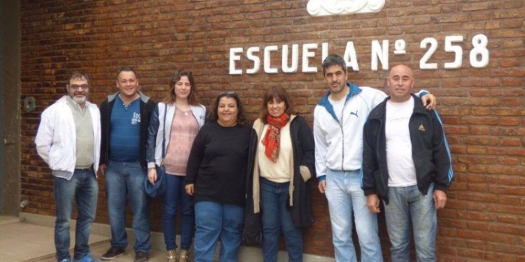 Avanzan las obras en la Escuela 258 de Serodino