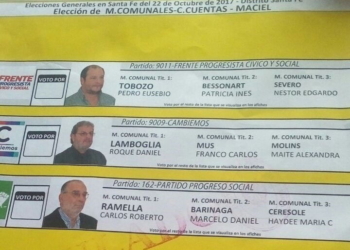 Marucco y Morante renunciaron a integrar la lista de Tobozo