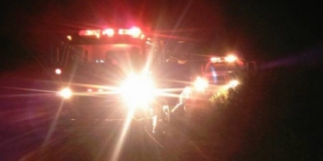 Barrancas: Bomberos salvaron a un chico atrapado en choque de camiones