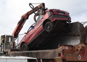 Los vehículos del corralón municipal se convertirán en chatarra