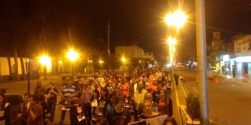 San Lorenzo y Totoras salieron a la calle por Santiago Maldonado