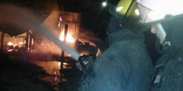 Serodino: investigan el incendio intencional de dos viviendas