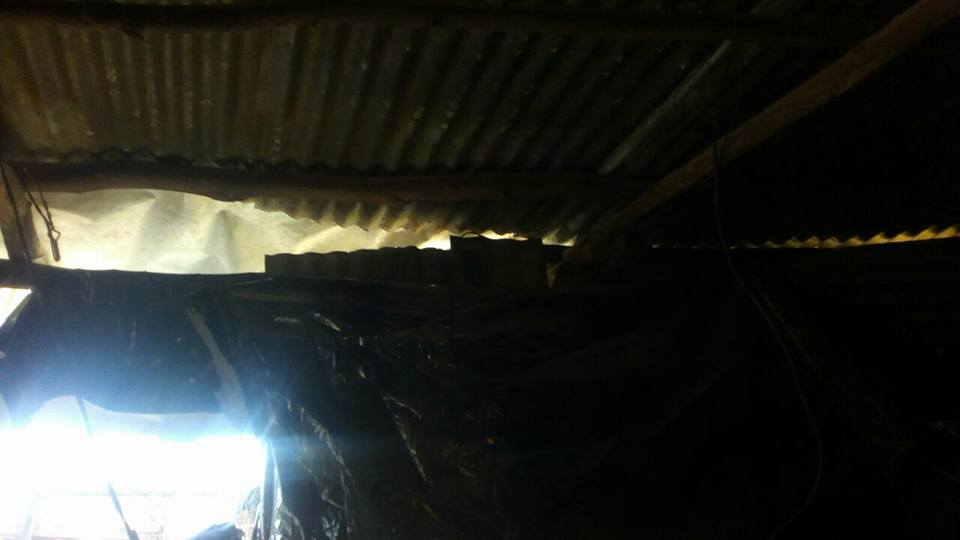 Una familia galvense sufrió la intensidad de la tormenta y necesita ayuda urgente